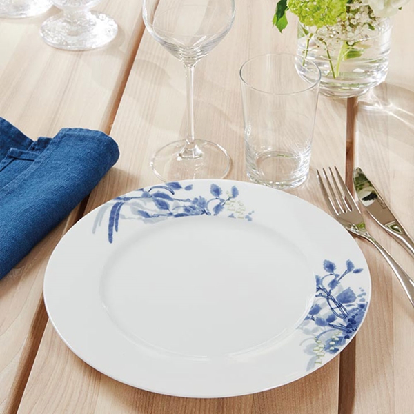 Nordic Blue Talerz obiadowy, 26 cm